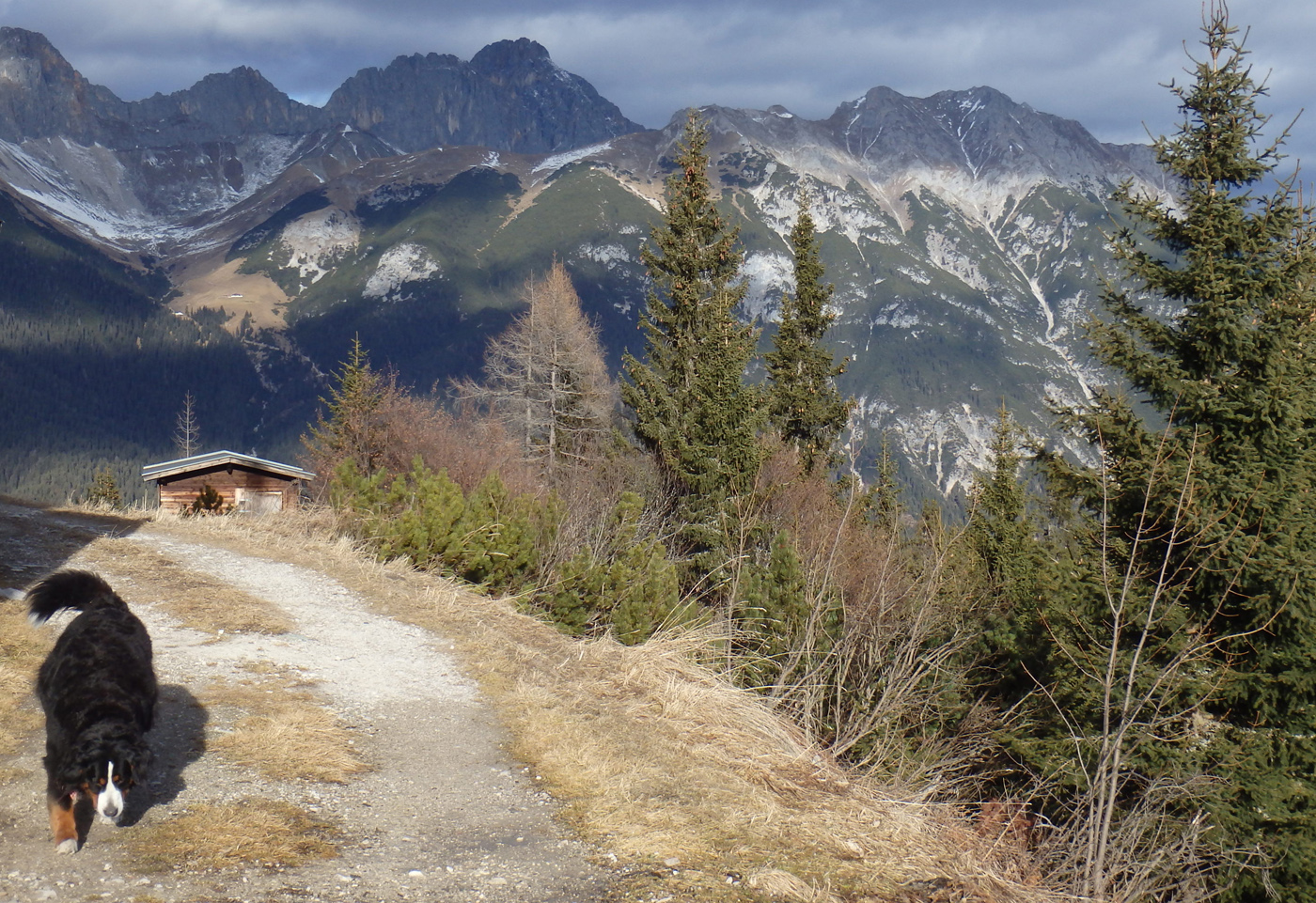 Approaching Rauthutte Austria